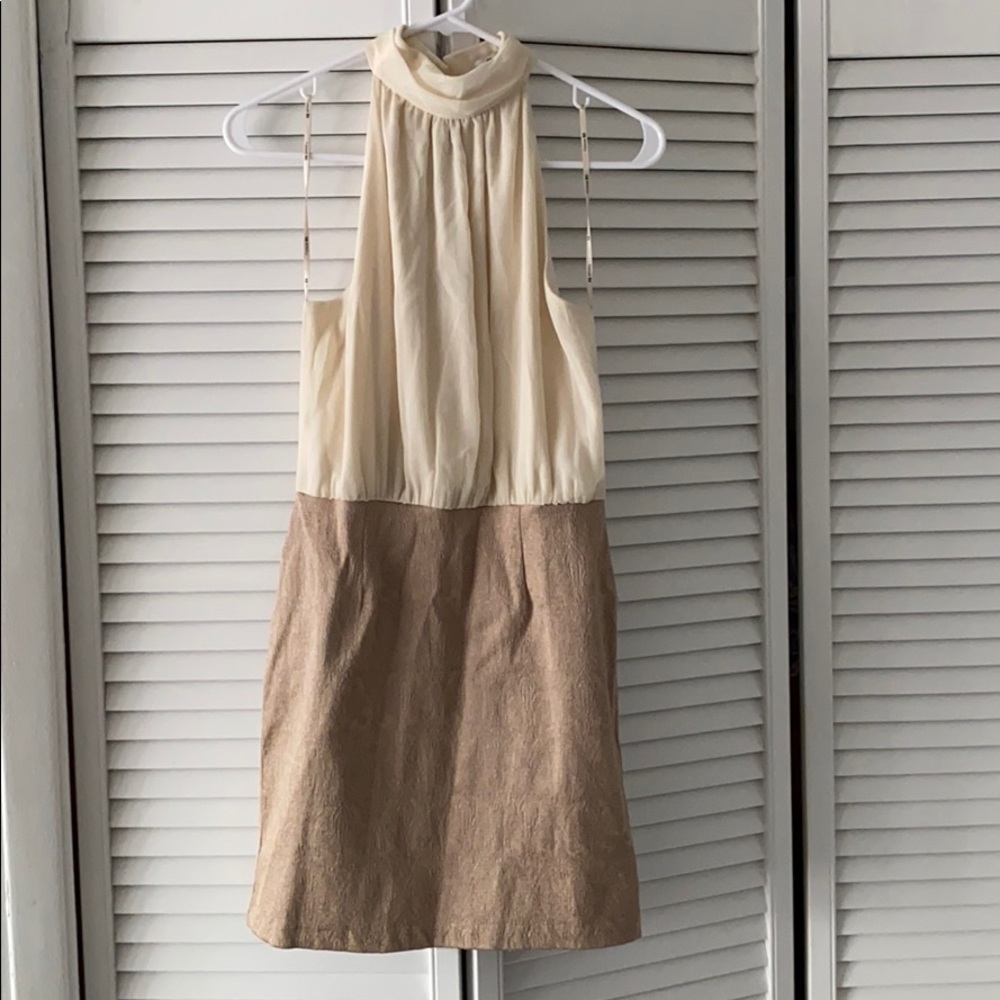 Embroidered Skirt Mini Dress